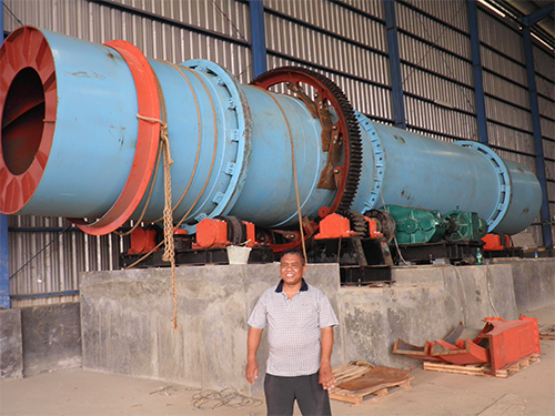 Ротационная сушилка до места доставки в Польше