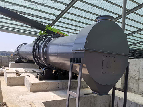 Африканская барабанная сушилка для слизи 3-8 тонн