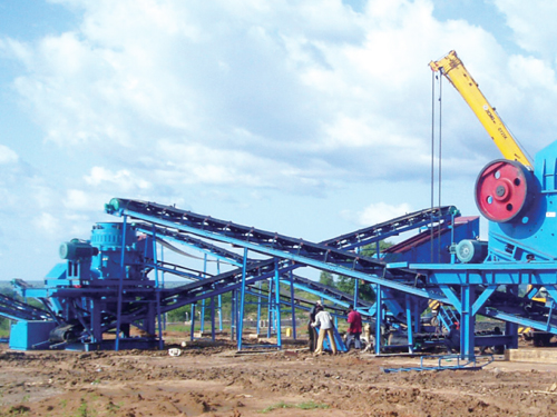 Линия по производству песка