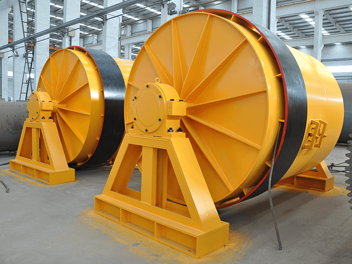 Шаровая мельница периодического действия