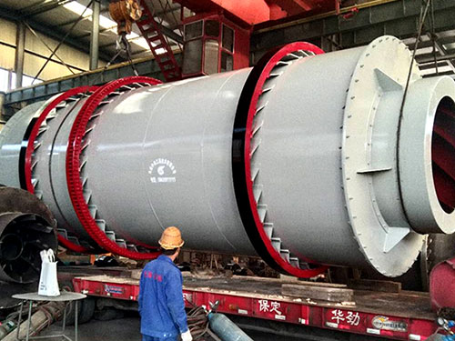 Производственная линия роторной сушилки